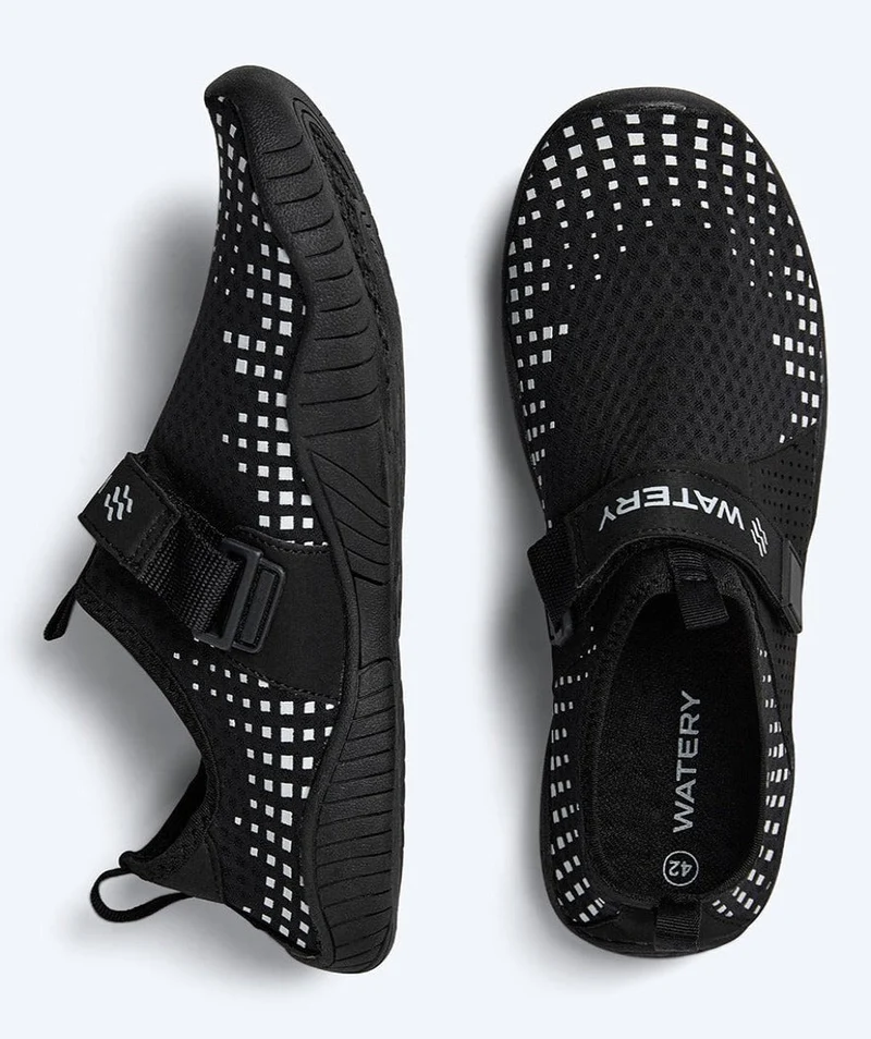Watery Schwimmschuhe für Erwachsene - Devera - Schwarz