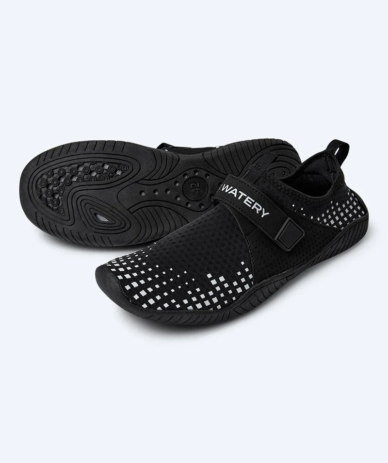 Watery Schwimmschuhe für Erwachsene - Devera - Schwarz