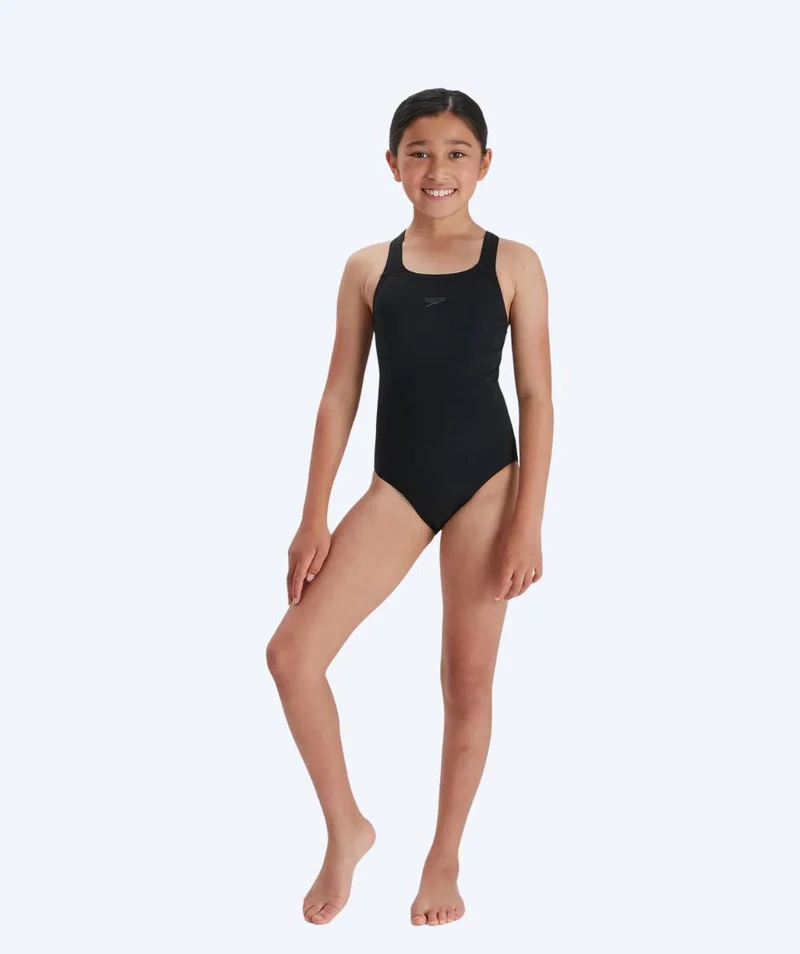 Speedo Badeanzug für Mädchen - Endurance Medalist - Schwarz