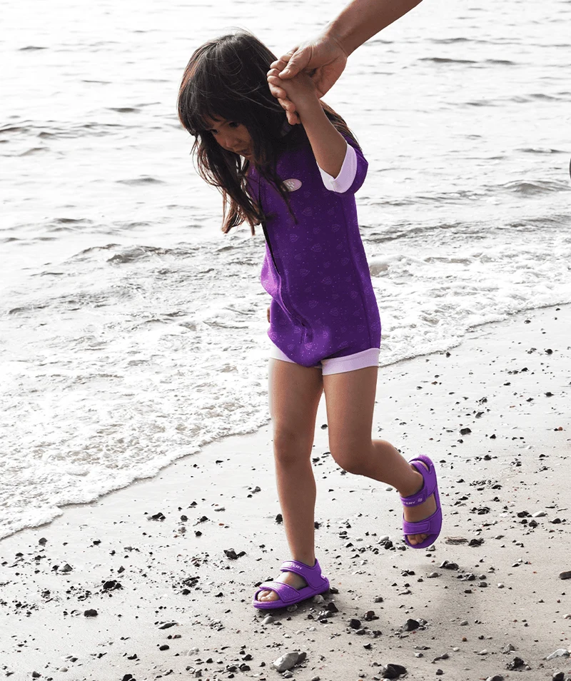 Watery Badeschuhe für Kinder - Moana - Lila