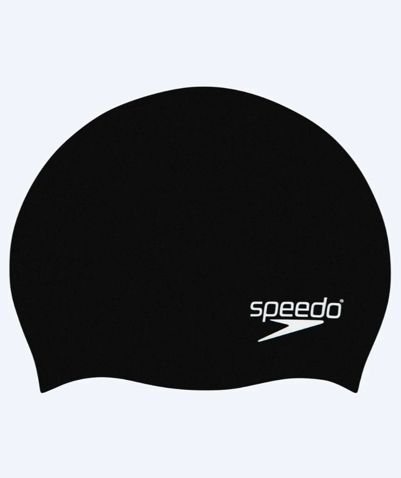Speedo Badekappe für Junioren (6-16) - Plain - Schwarz