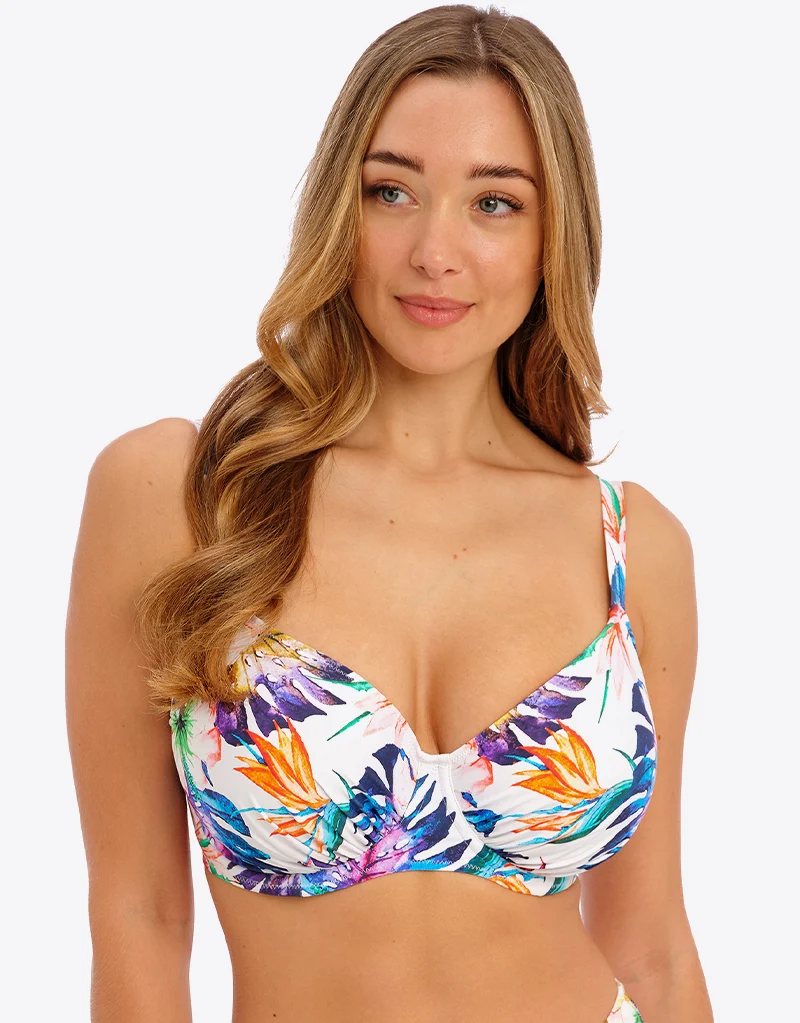 Fantasie Paradiso Gathered Full Cup Bikini Top Multi