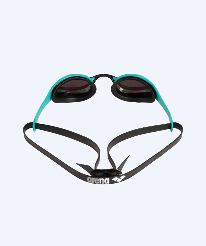 Arena Elite Schwimmbrillen - Cobra Ultra SWIPE Mirror - Hellblau/Gold