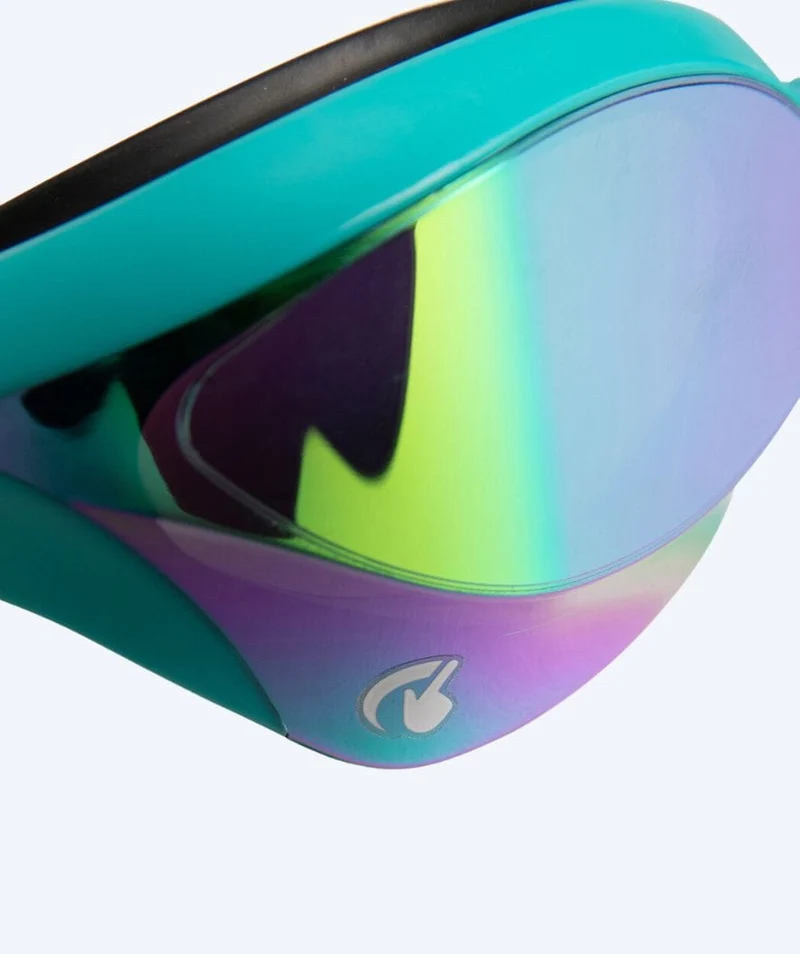 Arena Elite Schwimmbrillen - Cobra Ultra SWIPE Mirror - Hellblau/Gold