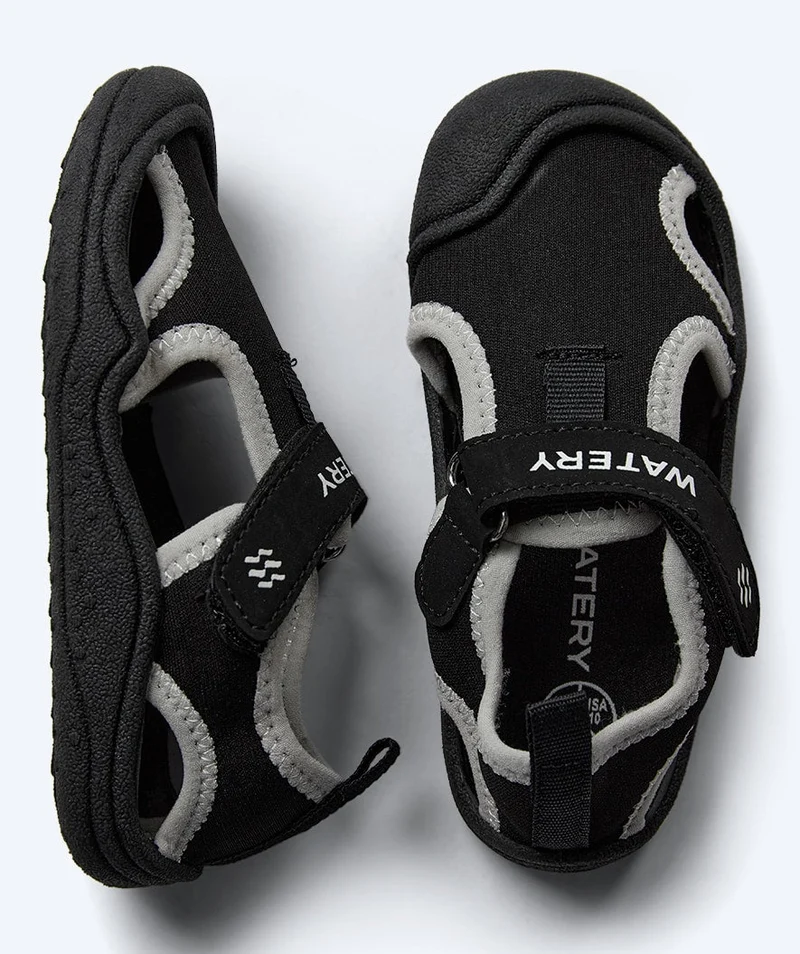 Watery Badeschuhe für Kinder - Nixie 2.0 - Schwarz