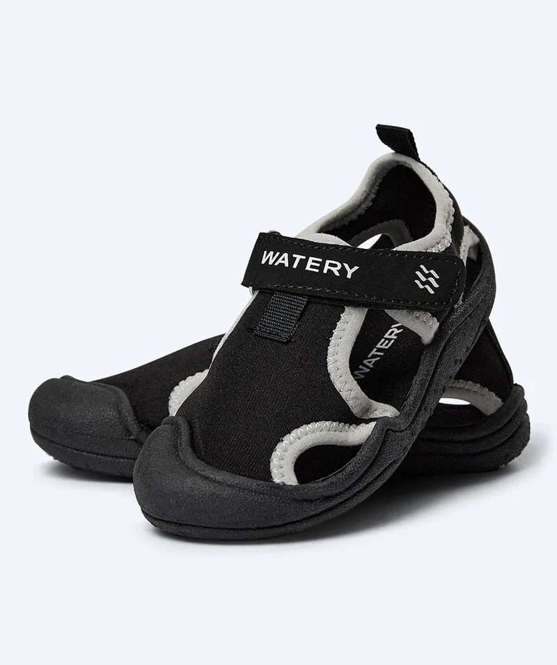 Watery Badeschuhe für Kinder - Nixie 2.0 - Schwarz