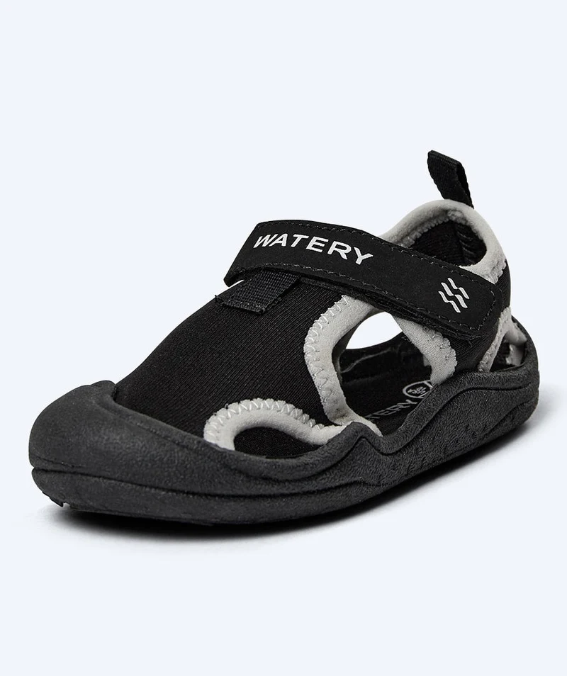 Watery Badeschuhe für Kinder - Nixie 2.0 - Schwarz