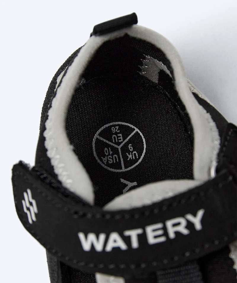 Watery Badeschuhe für Kinder - Nixie 2.0 - Schwarz
