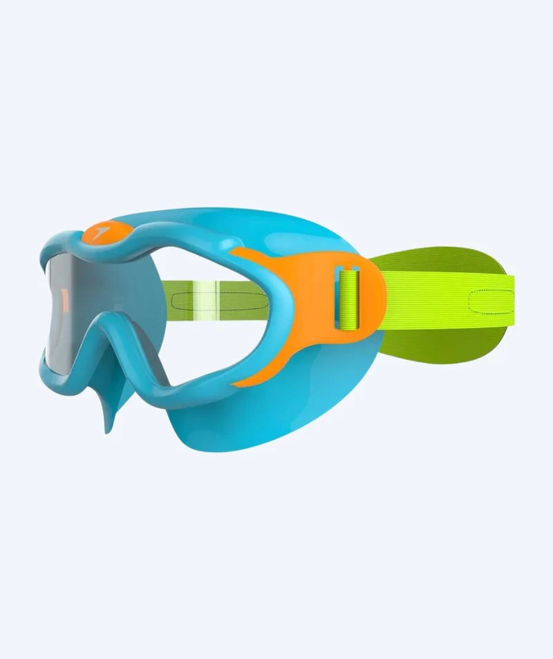 Speedo Schwimmmaske für Kinder (2-6) - Biofuse 2.0 - Grün/Orange