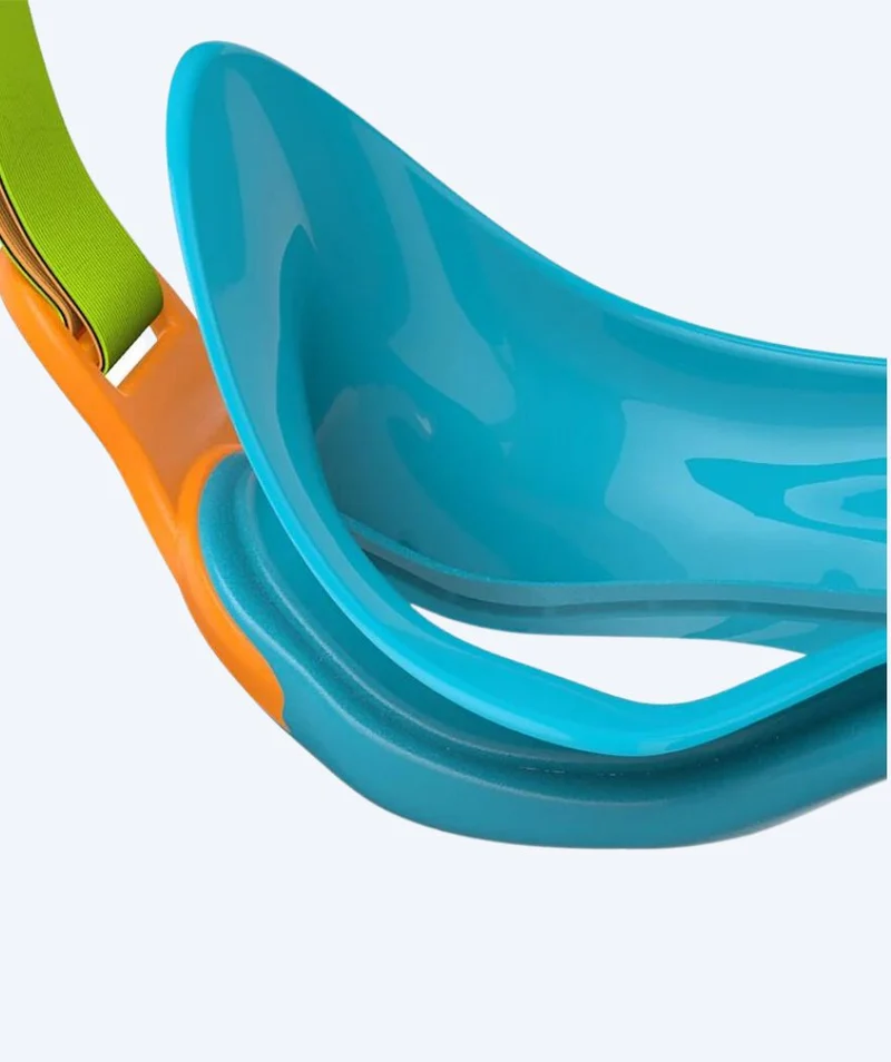 Speedo Schwimmmaske für Kinder (2-6) - Biofuse 2.0 - Grün/Orange