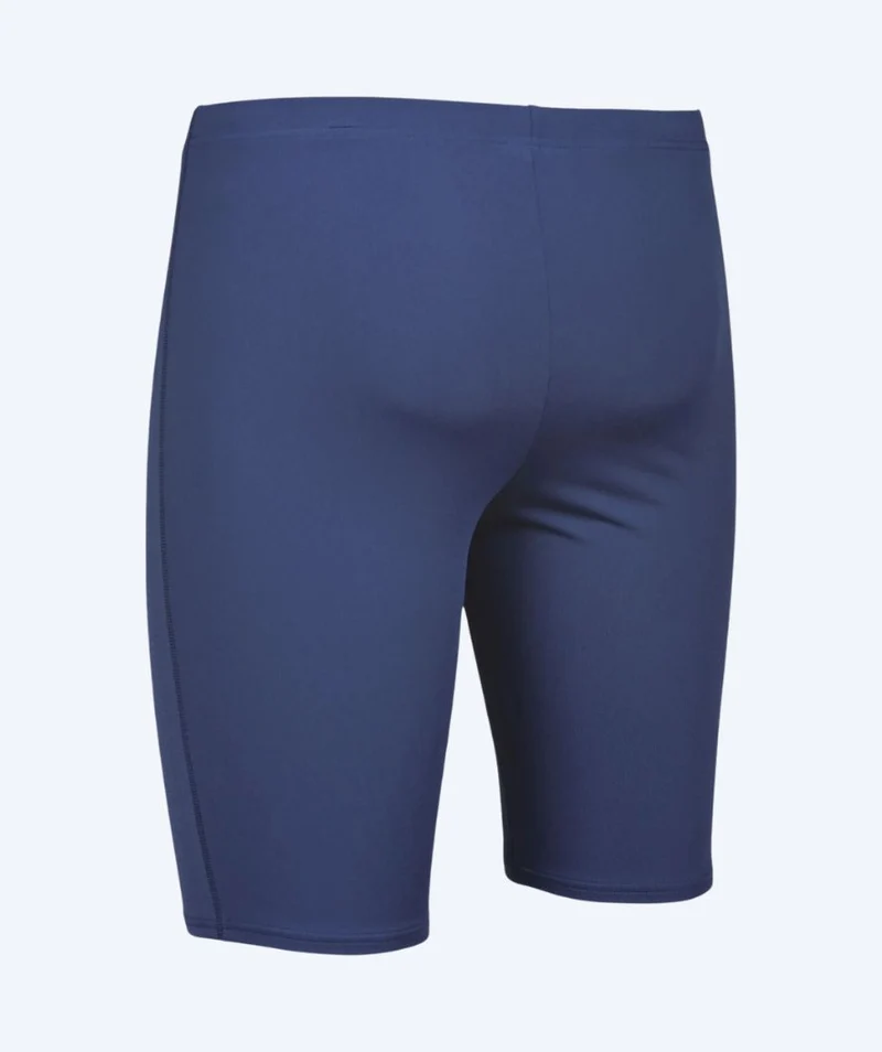Arena lange Badehose für Herren - Team Swim Solid - Dunkelblau/Weiß