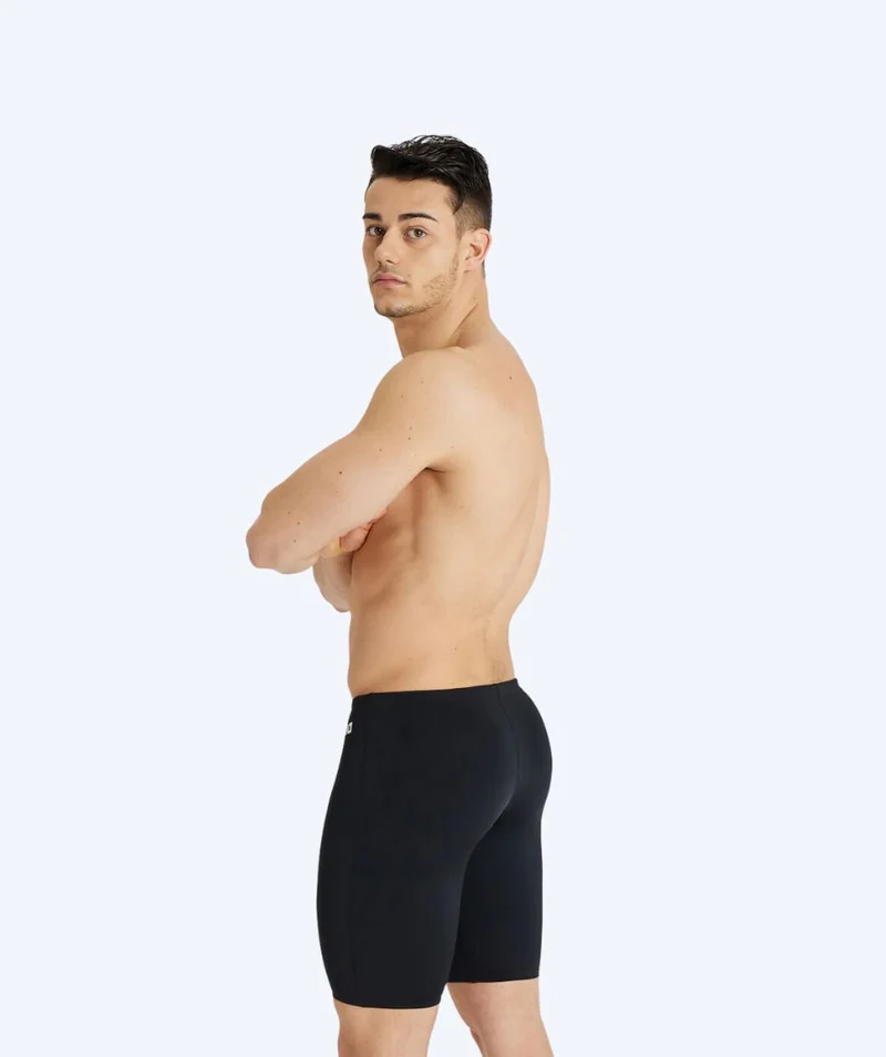 Arena lange Badehose für Herren - Team Swim Solid - Schwarz