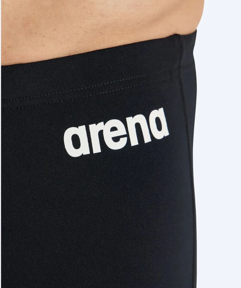 Arena lange Badehose für Herren - Team Swim Solid - Schwarz