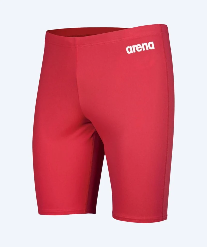 Arena lange Badehose für Herren - Team Swim Solid - Rot