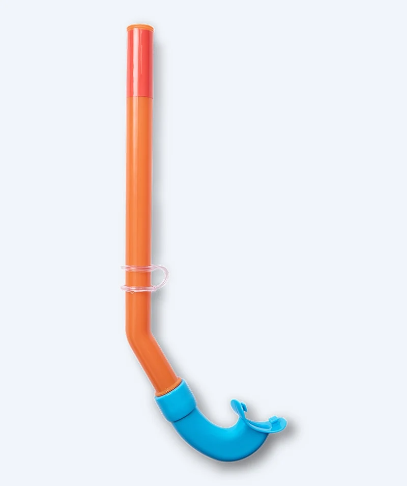 Watery Schnorchelset für Kinder (4-10) - Pulina/Fleetwood - Orange/Blau