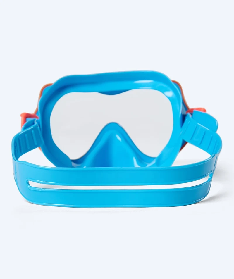 Watery Schnorchelset für Kinder (4-10) - Pulina/Bimasha - Orange/Dunkelblau