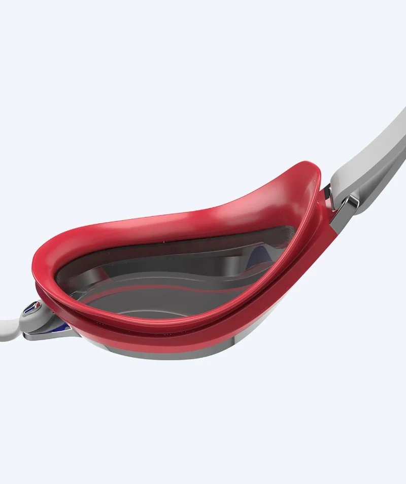 Speedo Elite Schwimmbrillen - Fastskin Speedsocket 2 Mirror - Blau/Rot