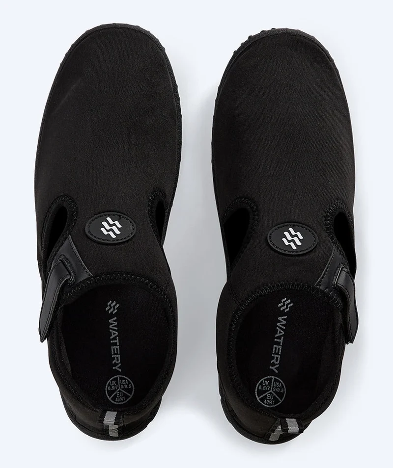 Watery Schwimmschuhe für Erwachsene - Romney - Schwarz