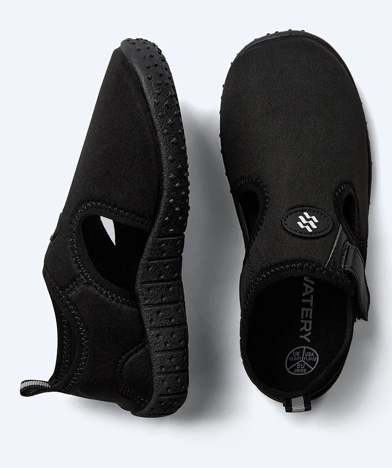 Watery Schwimmschuhe für Kinder - Romney - Schwarz