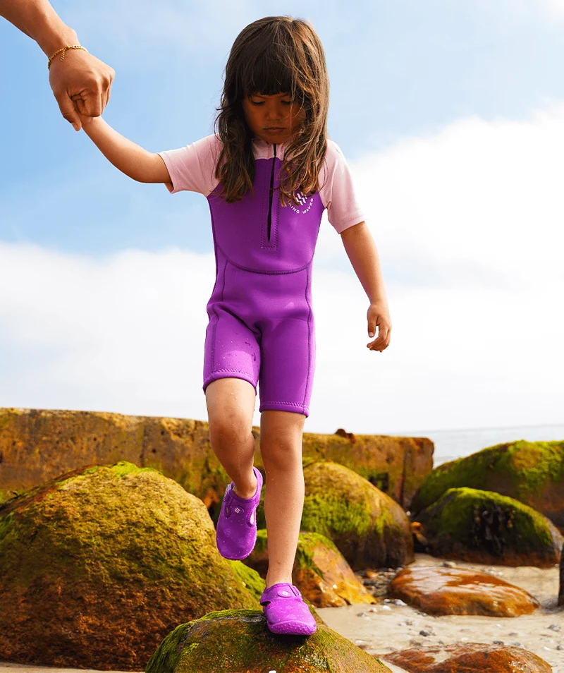Watery Schwimmschuhe für Kinder - Romney - Lila