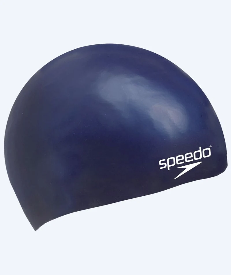 Speedo Badekappe für Junioren (6-16) - Plain - Dunkelblau