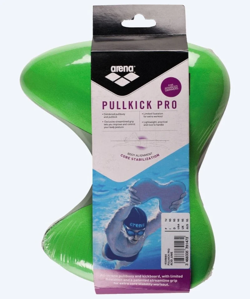Arena Pull Buoy - Pullkick Pro - Grün