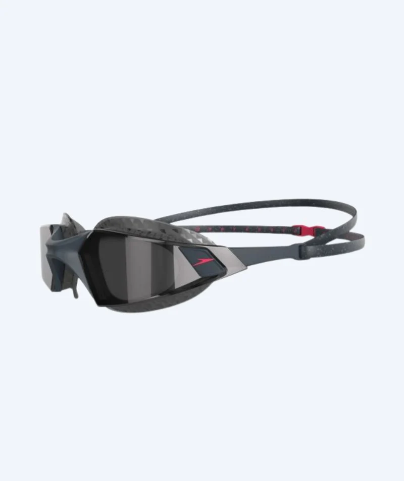 Speedo Freiwasser Schwimmbrille - AquaPulse Pro - Schwarz/Rot