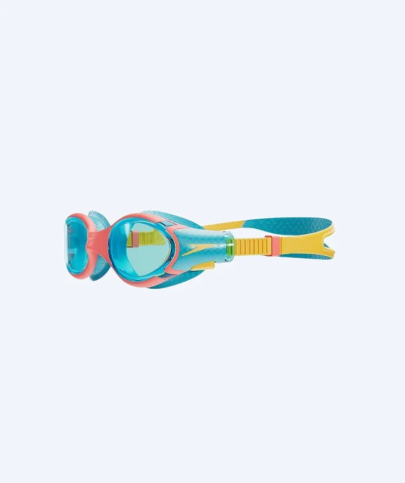 Speedo Schwimmbrille für Kinder (6-14) - Biofuse 2.0 - Blau/Rot