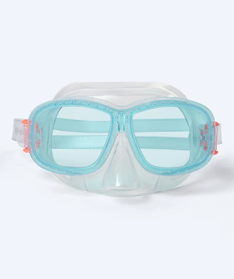 Watery Schnorchelset für Kinder (4-10) - Wyre/Bimasha - Weiß/Blau