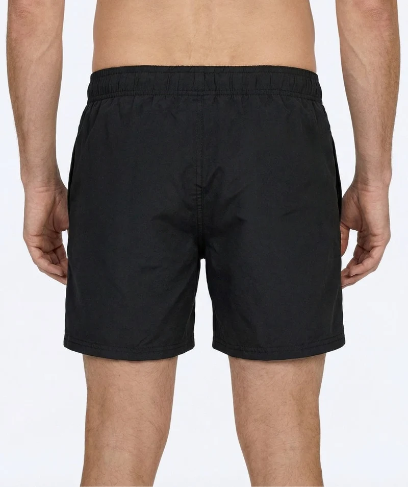Watery Badeshorts für Herren - Waverly - Schwarz