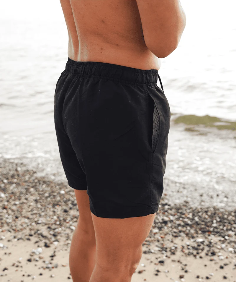 Watery Badeshorts für Herren - Waverly - Schwarz