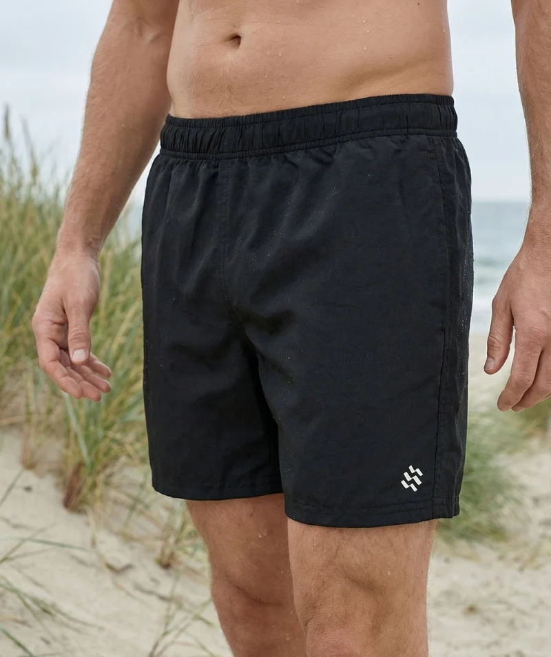 Watery Badeshorts für Herren - Waverly - Schwarz