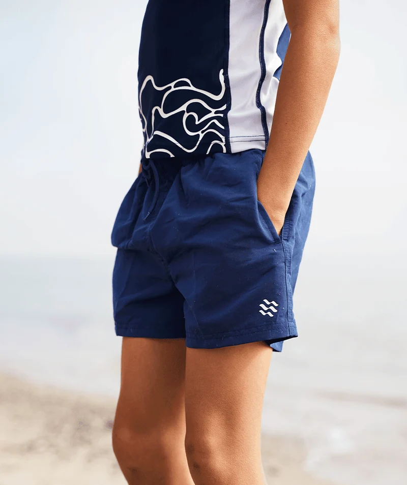 Watery Badeshorts für Jungen - Waverly - Dunkelblau