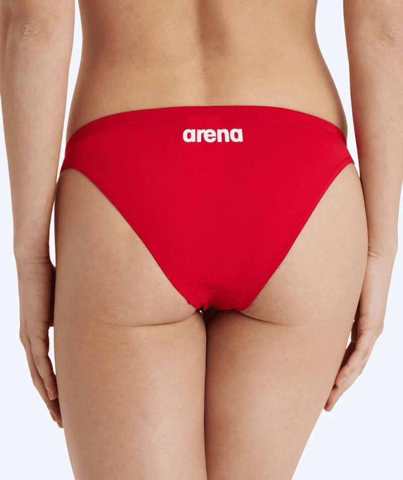 Arena Bikini Unterteil für Damen - Solid Bottom - Rot