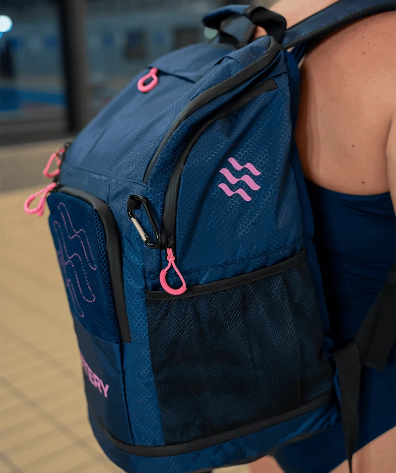 Watery Schwimmrucksack - Raider Pro 45L - Dunkelblau/Blau