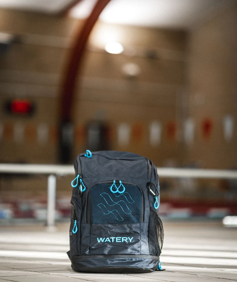Watery Schwimmrucksack - Raider Pro 45L - Dunkelblau/Blau