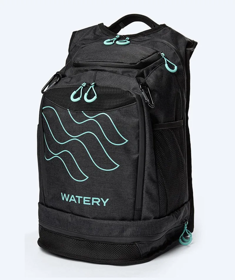 Watery Schwimmrucksack - Viper Elite 45L - Schwarz/Hellblau