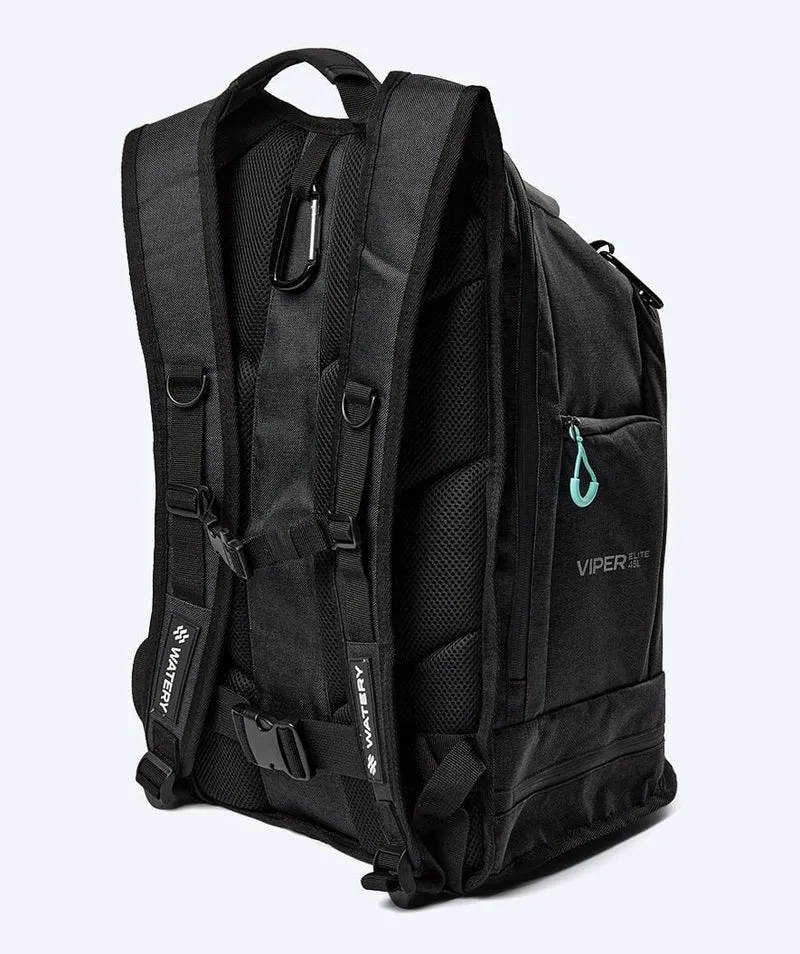 Watery Schwimmrucksack - Viper Elite 45L - Schwarz/Hellblau