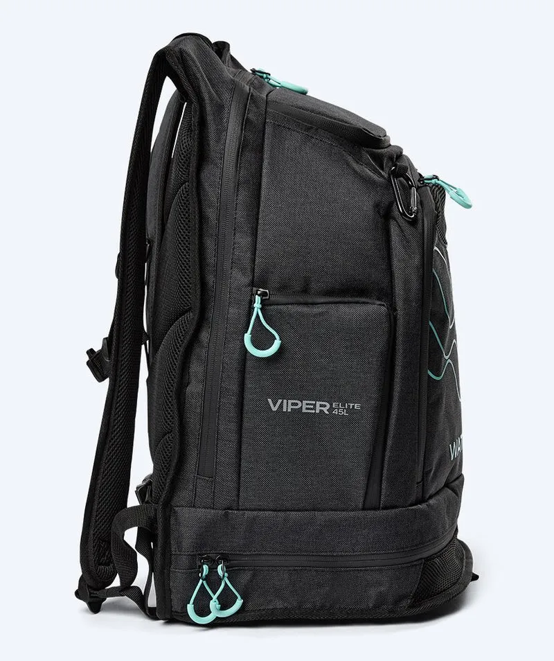 Watery Schwimmrucksack - Viper Elite 45L - Schwarz/Hellblau