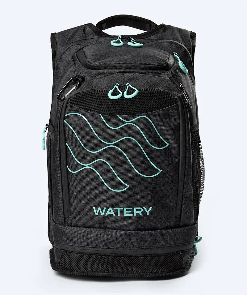 Watery Schwimmrucksack - Viper Elite 45L - Schwarz/Hellblau