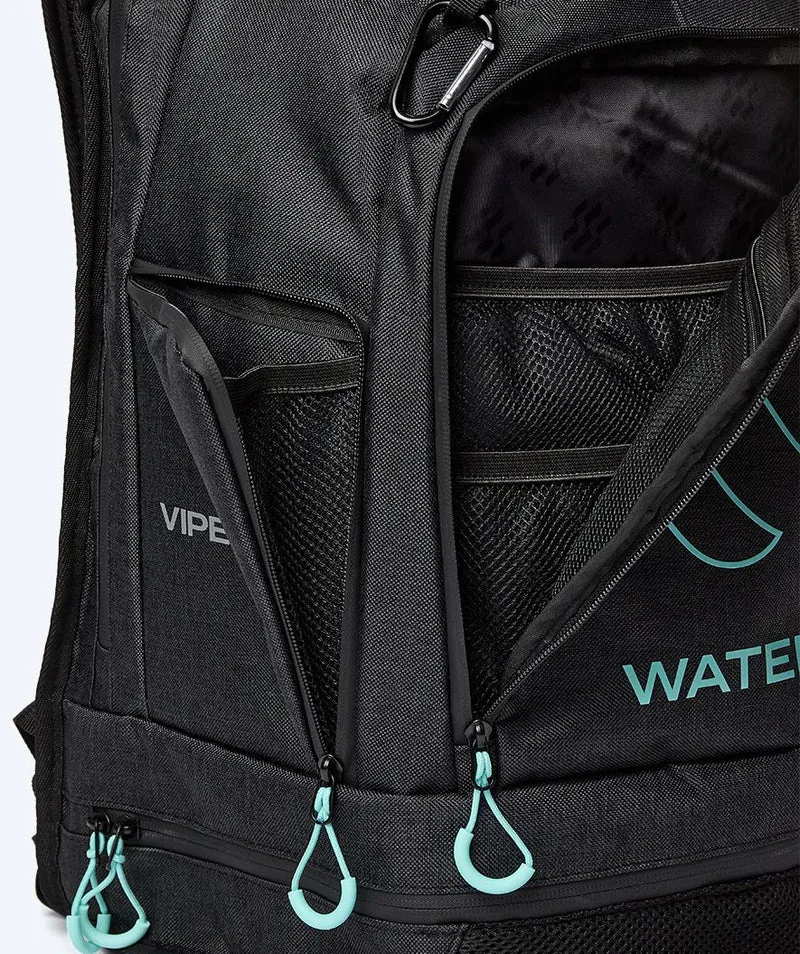 Watery Schwimmrucksack - Viper Elite 45L - Schwarz/Hellblau