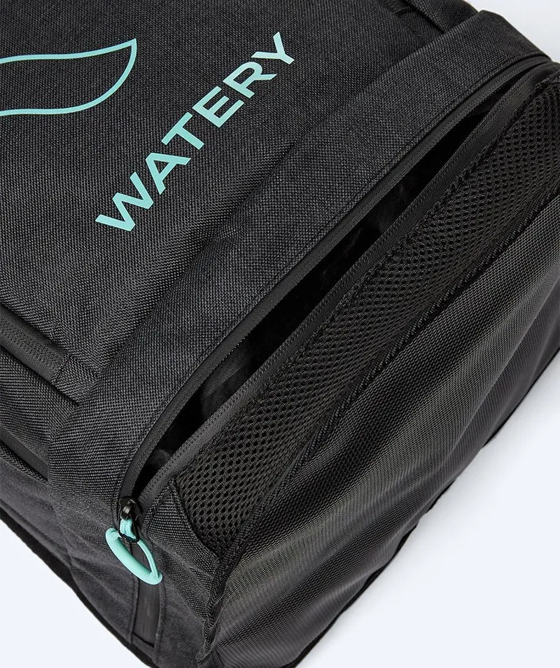 Watery Schwimmrucksack - Viper Elite 45L - Schwarz/Hellblau