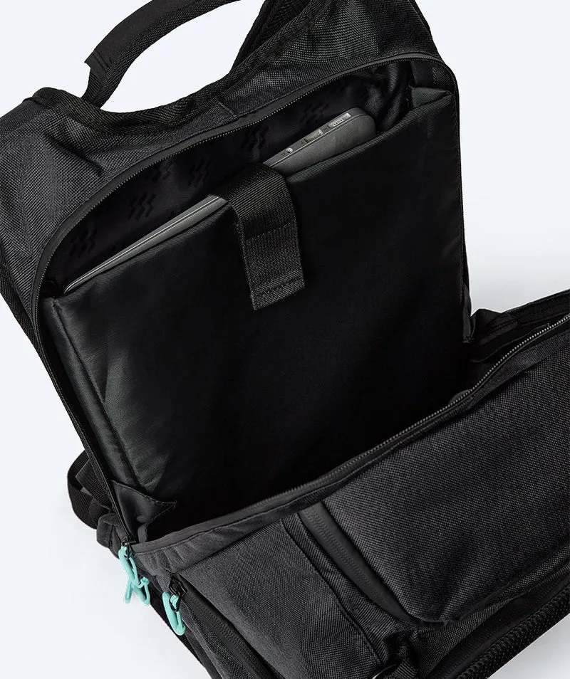 Watery Schwimmrucksack - Viper Elite 45L - Schwarz/Hellblau