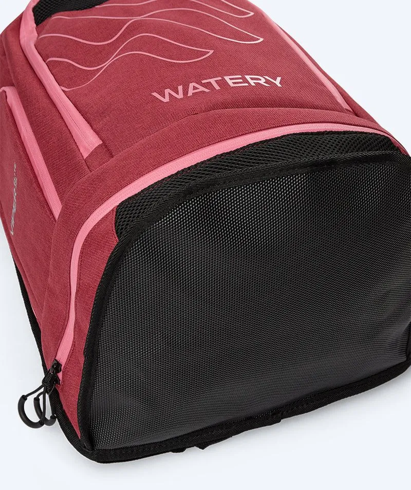 Watery Schwimmrucksack - Viper Elite 45L - Rot/Hellrosa
