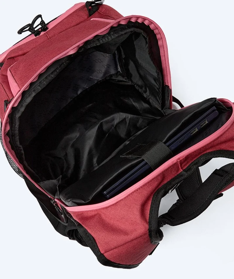 Watery Schwimmrucksack - Viper Elite 45L - Rot/Hellrosa