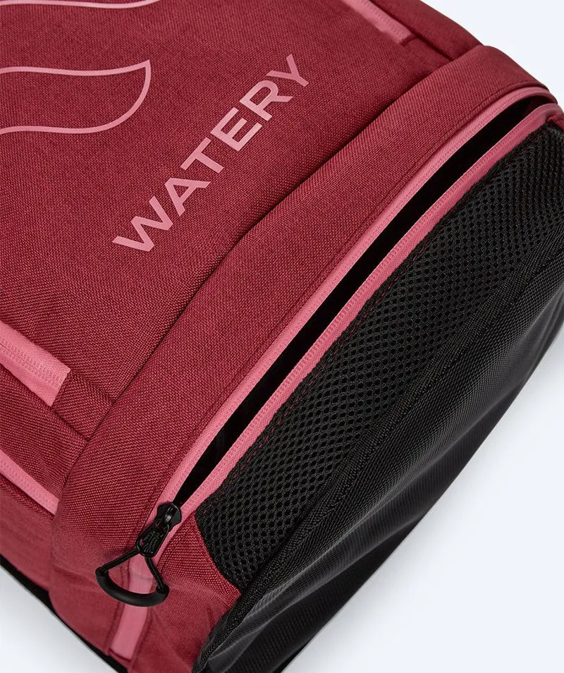 Watery Schwimmrucksack - Viper Elite 45L - Rot/Hellrosa