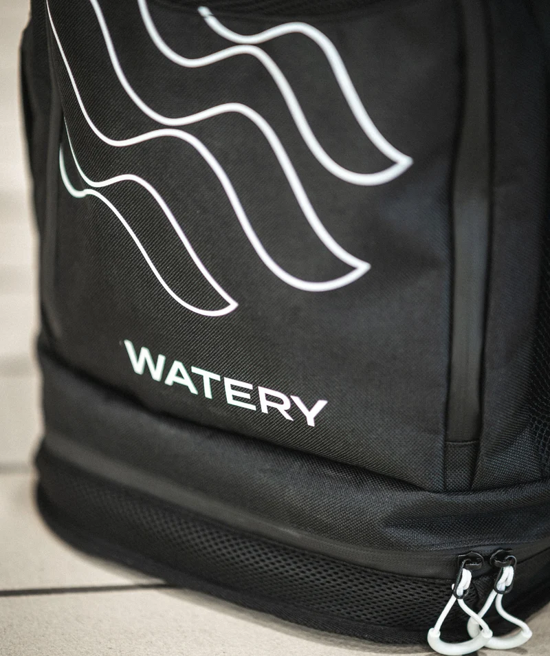 Watery Schwimmrucksack - Viper Elite 45L - Schwarz/Weiß