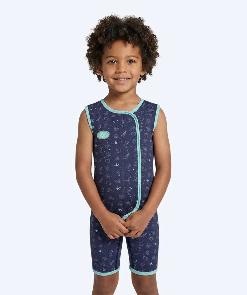 Watery Neoprenanzug für Kinder - Baia Shorty - Atlantic Turquoise