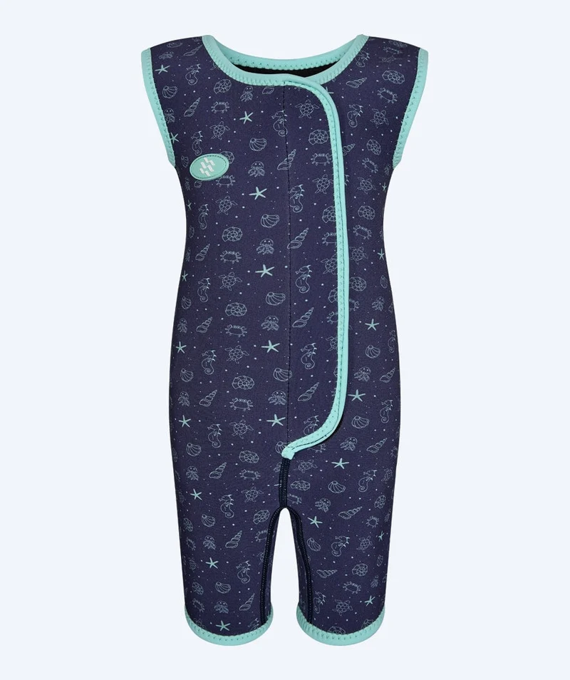 Watery Neoprenanzug für Kinder - Baia Shorty - Atlantic Turquoise