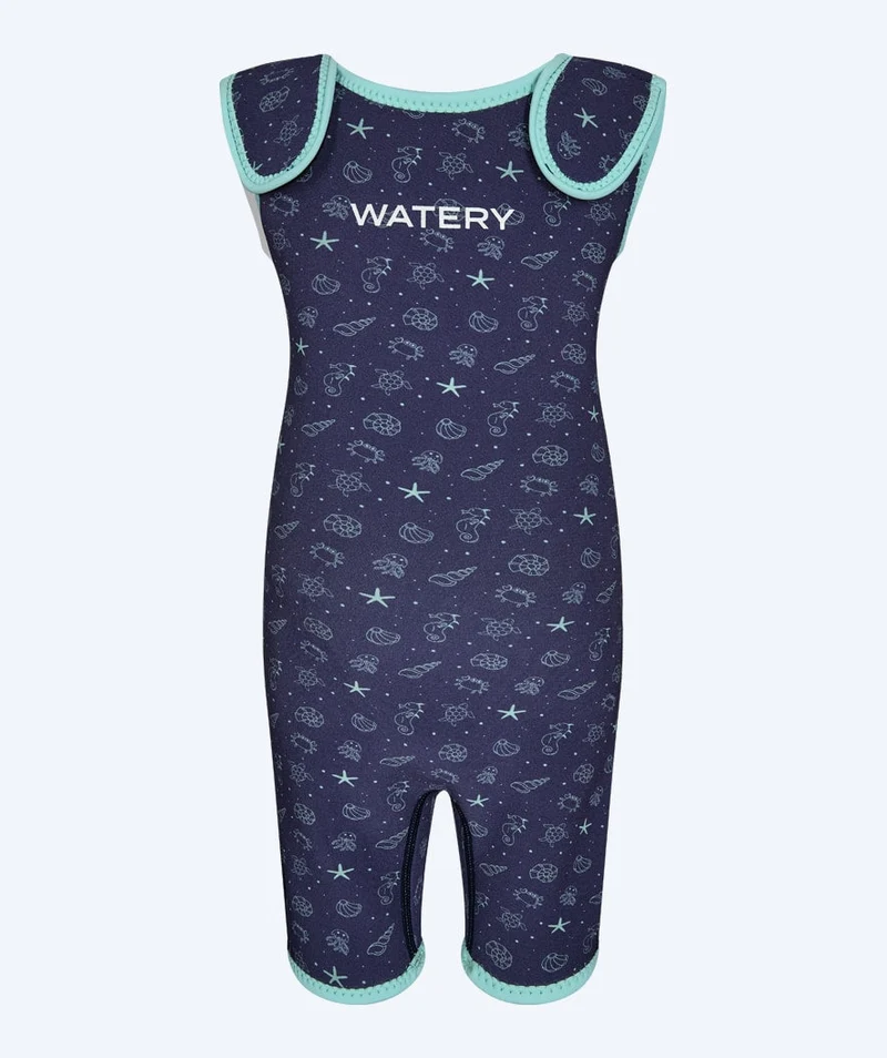 Watery Neoprenanzug für Kinder - Baia Shorty - Atlantic Turquoise